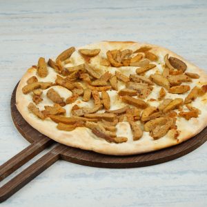 Lamb Testicles Flatbread