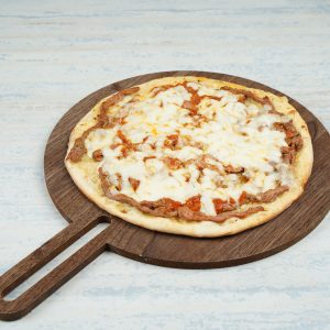 Oven-Browned Beef Shawarma & Cheese Manakish