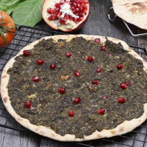 Diet Spinach Manakish