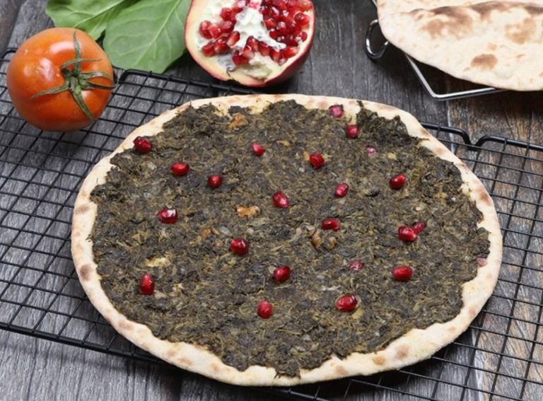 منقوشه سبانخ دايت
