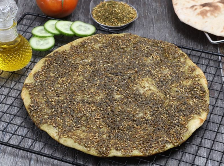 مناقيش زعتر دايت
