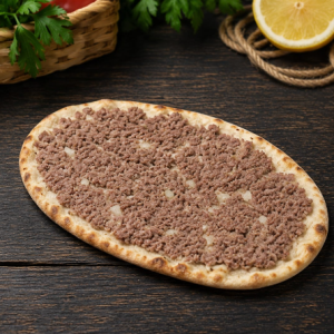 Pomegranate Molasses Meat Sfiha (1 Piece)